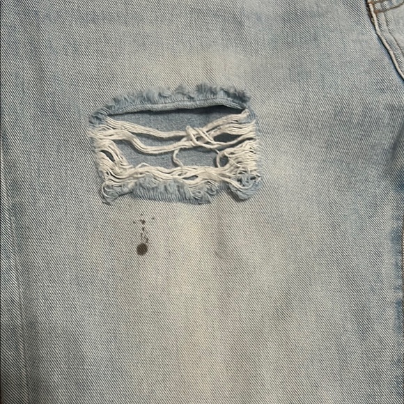 Flying Monkey Light Blue Distressed Jeans - Picture 3 of 3